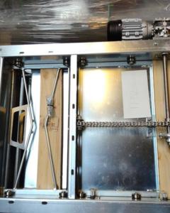 Branch piece SR40 200x200 w/shutter M&M